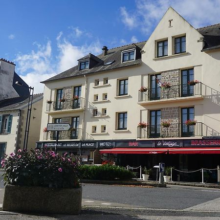 Hotel Le Relais De La Place Le Faou Exterior foto