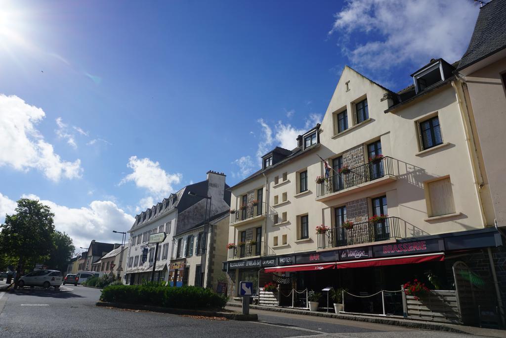 Hotel Le Relais De La Place Le Faou Exterior foto